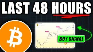 LAST 48h: Bitcoin’s NEW Bullish Signal Is Almost Here! - Bitcoin Price Prediction Today