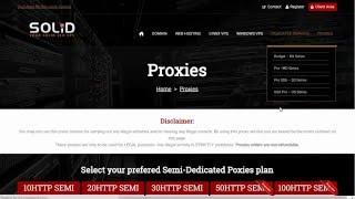 Hosting From Solid SEO VPS