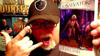 HOMELAND / R. A. Salvatore / Book Review / Brian Lee Durfee (spoiler free) Legend Of Drizzt