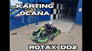 On board Rotax DD2 Karting Ocaña