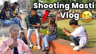 Behind The Scenes Vlog  || Shooting Masti Vlog  By Uniqueboii RJ