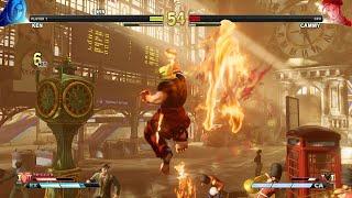 KEN vs CAMMY STREET FIGHTER V - SF5CE Street Fighter V Champion Edition capcom fighting game SF6