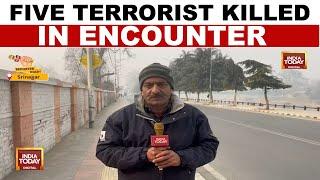 Five Terrorist Killed In J&K Encounter | Reporter Diary | India Today