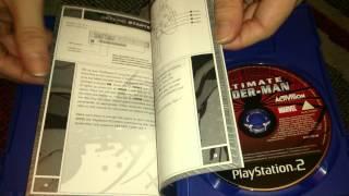 Nostalgamer Unboxes Ultimate Spider Man On Sony Playstation 2 Two UK PAL System Version