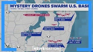 Mystery drones fly over US base | NewsNation Now