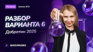 Разбор варианта 6 | Добротин 2025