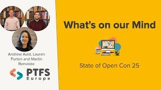 State of Open Con 25