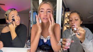 GRWM / Makeup storytime - TikTok compilation