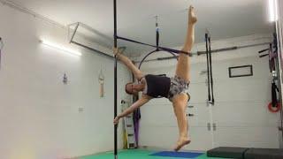 How to use a resistance band for pole conditioning