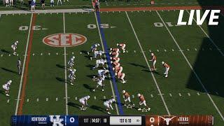 NCAAF LIVEKentucky Wildcats vs.Texas Longhorns|Week 13 College Football Full Game -23rd Nov 2024