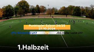 U17 Punktspiel JFG Rödental vs JSG Hofer Land 1.Halbzeit