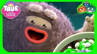 Yeti Eats a Tricky Treat!  Halloween Episode & More!  True and the Rainbow Kingdom 