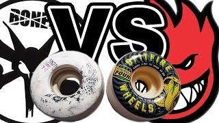 Bones Wheels STF VS Spitfire Formula Four - BEST SKATEBOARD WHEELS?