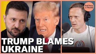 Trump Blames President Zelensky for Ukraine War + Sucks Up to Saudi Crown Prince MBS