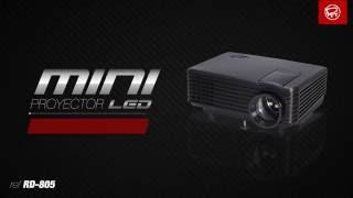 Mini Proyector LED RD805 TV Portátil [Review + Unbox] - Recatea.com