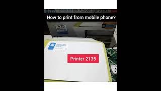 How to print from mobile phone? PRINTER 2135  | PRINT dari HANDPHONE SAMSUNG | OTG