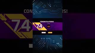 What I Got On 74 Level FREE FIRE ||AH GAMER OFFICIAL|| #ahgamer #freefire #short #freefiremax