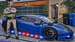 GTA 5 MODS Supercars Patrol|| HURACAN GTA 5 Mod| 4K