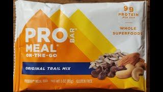 ProBar Meal On-the-Go Original Trail Mix Probar Meal Bar Review