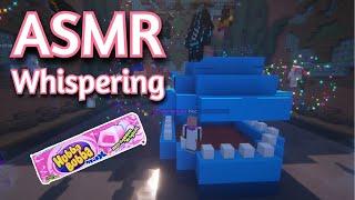 ASMR Gaming | MINECRAFT BUILD BATTLE GUM | Whispering + Keyboard/Mouse Sounds 