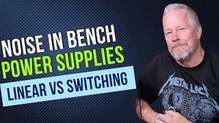 Noise in Bench Power Supplies Linear vs Switching with Uni-T UDP4303 and UDP6900 with UPO1204