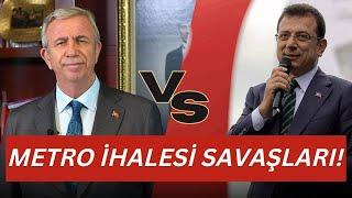 Mansur Yavaş vs Ekrem İmamoğlu: Metro İhalesi Savaşları