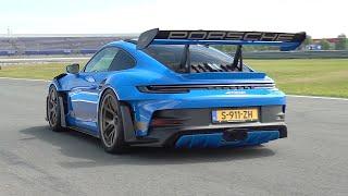 Porsche 992 GT3 RS with STRAIGHT PIPED SOUL Exhaust! EXTREME LOUD REVS & ACCELERATIONS! 