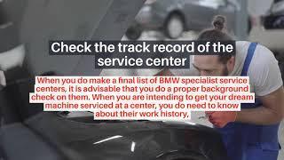 How To Find BMW Specialist For Your Car