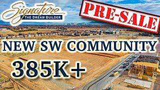 Signature Homes - New Community in the Southwest w/ New Homes Starting at $385K+ | Bluemont Trails