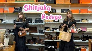 2024 Shinjuku tokyo bodega | Chanel House + unboxing luxury bags + prada + louisvuitton