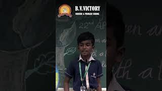 World Earth Day by B.V.Victory School
