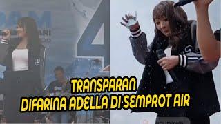 DIFARINA ADELLA DI SEMPROT DAMKAR SAAT LIVE DI ATAS PANGGUNG, Endingnya Gini