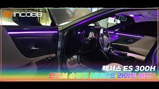 인코브(INCOBB KOREA) 렉서스 ES 300h(LEXUS ES 300h) 인코브 순정형 엠비언트 라이트 버전5