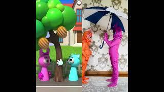 Sprunki Wiki and Pinki parody @catstar #incredibox #funny #sprunki #memes #cute #shorts