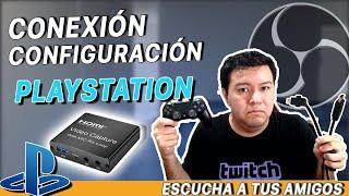 Como Conectar y Configurar Capturadora para hacer streams con PlayStation | Aletz84