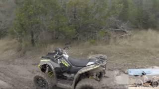 ATV Riding at Hidden Falls Texas. ATV Riding From Camp A to Perimeter and Mud FULL