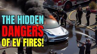 EV Fires: The Hidden Crisis No One Is Talking About! | Ignored Dangers of Electric Cars