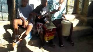 Drummer boys in the Rocinha Favella, Rio de Janeiro