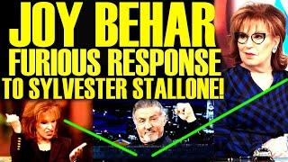 JOY BEHAR SNAPS AT SYLVESTER STALLONE AFTER THE VIEW RATINGS DISASTER GETS EVEN WORSE FOR DISNEY!