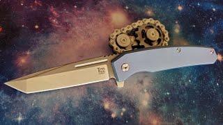 Ontario Knife Co - Ti22 Ultrablue  Budget Titanium!  Get it!