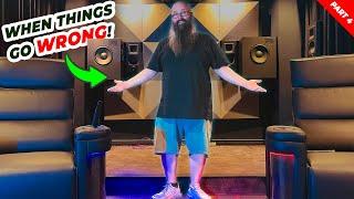 DESTROYING MY HOME THEATER - PART 4 - Home Theater Tour