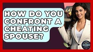 How Do You Confront A Cheating Spouse? - Get Divorce Answers