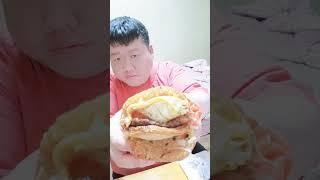 롯데리아 전주비빔라이스버거 먹방