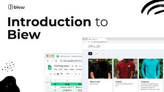 Introduction to Biew - Create websites with Google Sheets