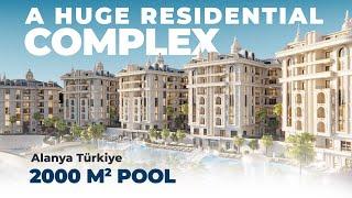 Luxury apartment in Ciplakli 2,5 km from the center of Alanya! Real estate in Turkey in installments