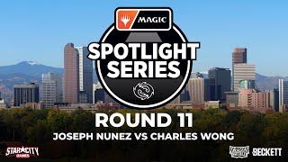 Joseph Nunez vs Charles Wong | Round 11 | Magic Spotlight: Dragons | Denver, CO
