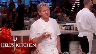 Chef Almost Serves Chef James' Pregnant Wife RAW CHICKEN | Hell's Kitchen