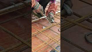 Rebar tying tool operation Good equipment saves time