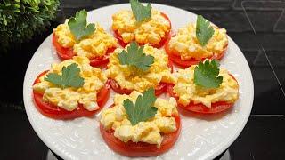 These tomatoes will be the first to disappear from the table! The best snack I have ever eaten!