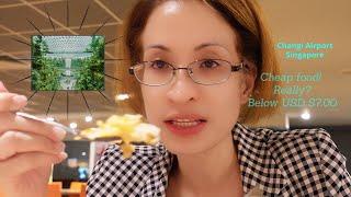 BELOW $ USD 7.00 | CHEAP FOOD | CHANGI AIRPORT | SINGAPORE